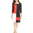 ECI colorblock dress